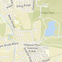 Stevenston Street Map