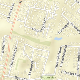 Svogerslev Street Map