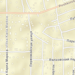 Bykovo Street Map