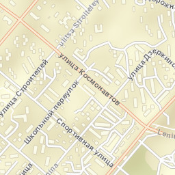 Severobaykal’sk Street Map