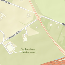 Vallensbæk Kommune Street Map