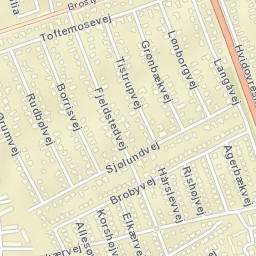 Hvidovre Kommune Street Map