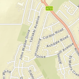 Kilmaurs Rd, Kilmarnock, East Ayrshire KA3, UK Street Map