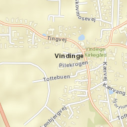 Vindinge Street Map