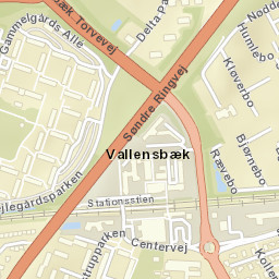 Vallensbæk Street Map