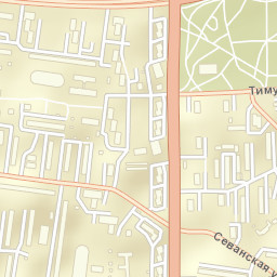 Tsaritsyno Street Map