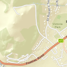 13 Peebles Road, Innerleithen, Scottish Borders Street Map