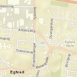 Egtved Street Map