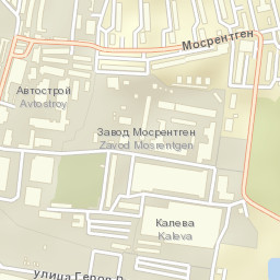 Mosrentgen Street Map