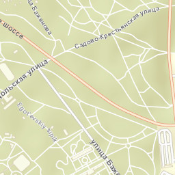 Orekhovo-Borisovo Severnoye Street Map