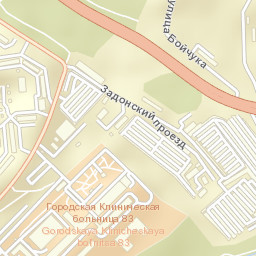 Zyablikovo Street Map