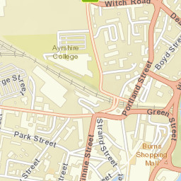 Kilmarnock Street Map