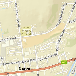 Darvel Street Map