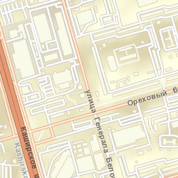 Orekhovo-Borisovo Street Map