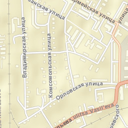 Gus’-Khrustal’nyy Street Map