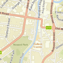 2 Wards Pl, Kilmarnock, East Ayrshire KA1, UK Street Map