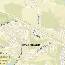 Tweedbank Street Map