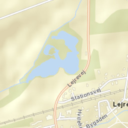 Lejre Street Map
