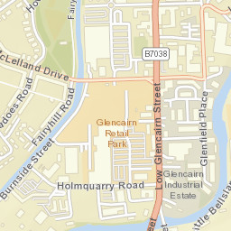 49-51 Low Glencairn Street, Kilmarnock, East Ayrshire KA1, UK Street Map