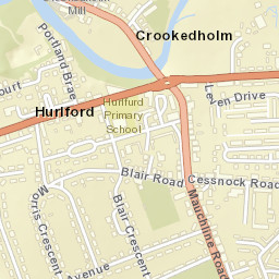 65 Morris Crescent, Hurlford, East Ayrshire KA1, UK Street Map