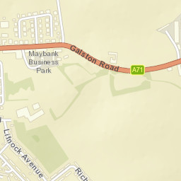 45 Galston Rd, Hurlford, East Ayrshire KA1, UK Street Map