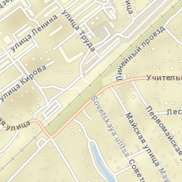 Kokoshkino Street Map