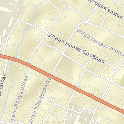 Rechitsy Street Map
