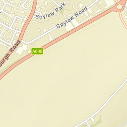 A698, Kelso, Scottish Borders TD5, UK Street Map