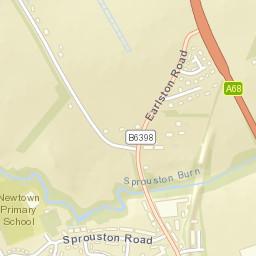 13 Sprouston Road, Newtown Saint Boswells, Melrose, Scottish  Street Map