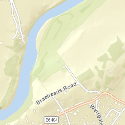 Saint Boswells Street Map