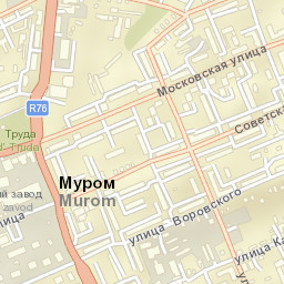 Murom Street Map
