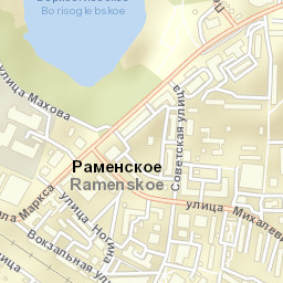 Ramenskoye Street Map