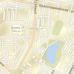 Ramenskiy Rayon Street Map