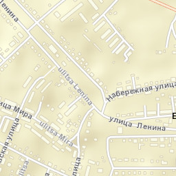 Buturlino Street Map