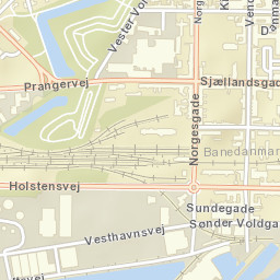 Fredericia Street Map