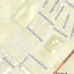 Osted Street Map