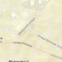 Molokovo Street Map