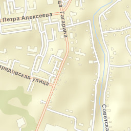 Gagarin Street Map