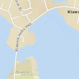 Klawock Alaska Street Map
