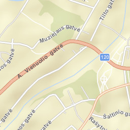 Anyksciai Street Map