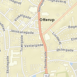 Otterup Street Map