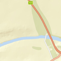 Ancrum Bridge, Jedburgh, Scottish Borders TD8, UK Street Map