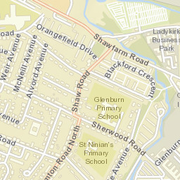 Shaw Road, Prestwick, South Ayrshire KA9, UK Street Map