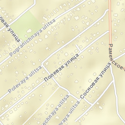 Malyshevo Street Map
