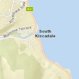 A841, Isle of Arran, North Ayrshire KA27, UK Street Map