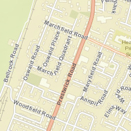 Prestwick Street Map