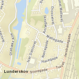 Lunderskov Street Map