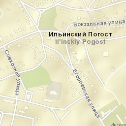 Il’inskiy Pogost Street Map