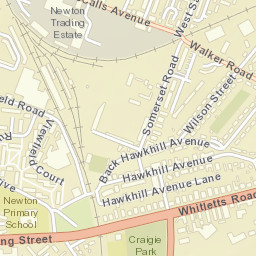 Whitletts Road, Ayr, South Ayrshire KA8 Street Map