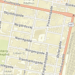 Esbjerg Street Map